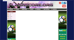 Desktop Screenshot of flashscore.org