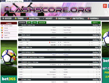 Tablet Screenshot of flashscore.org